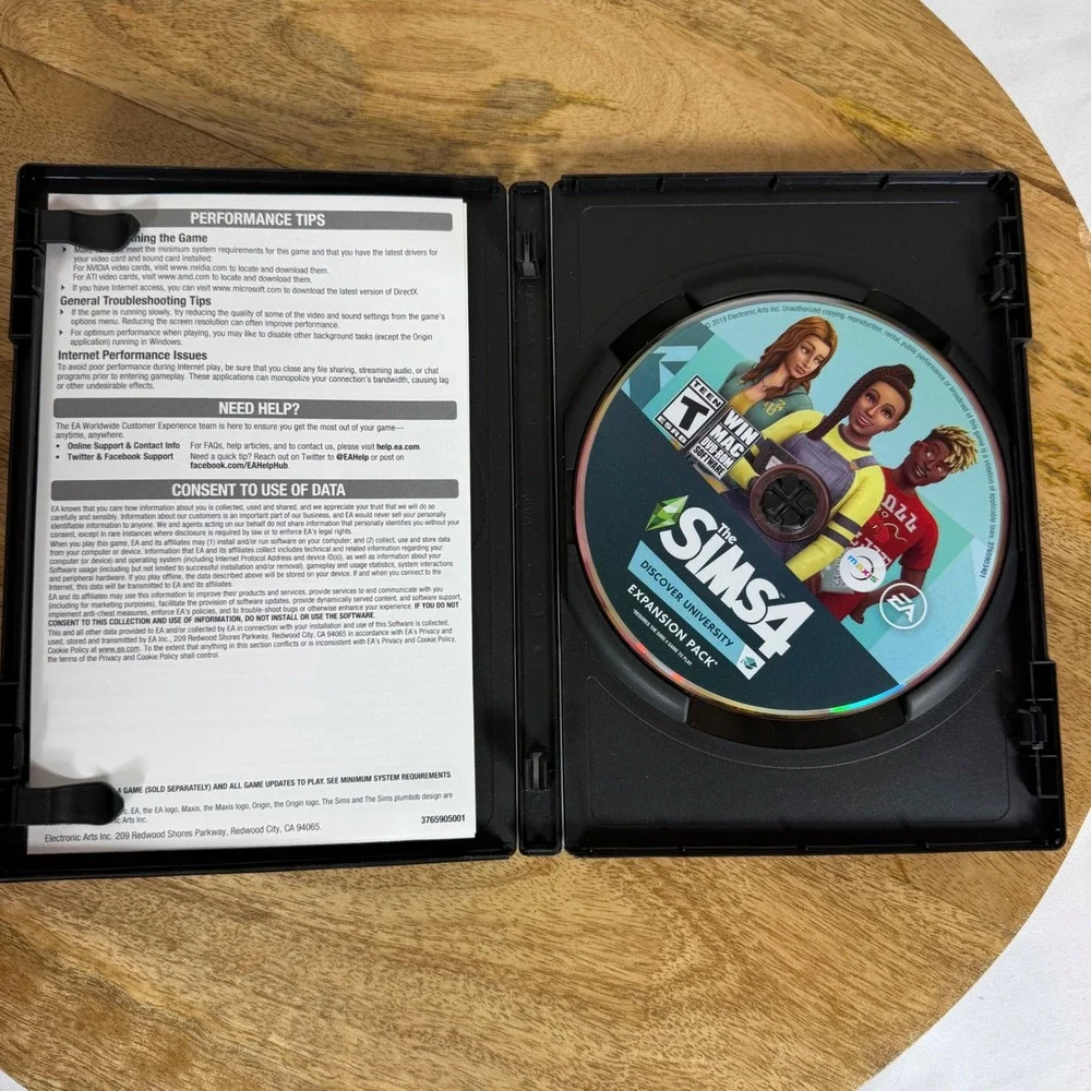 The Sims 4 Discover University Expansion Pack PC Mac DVD Software EA Maxis